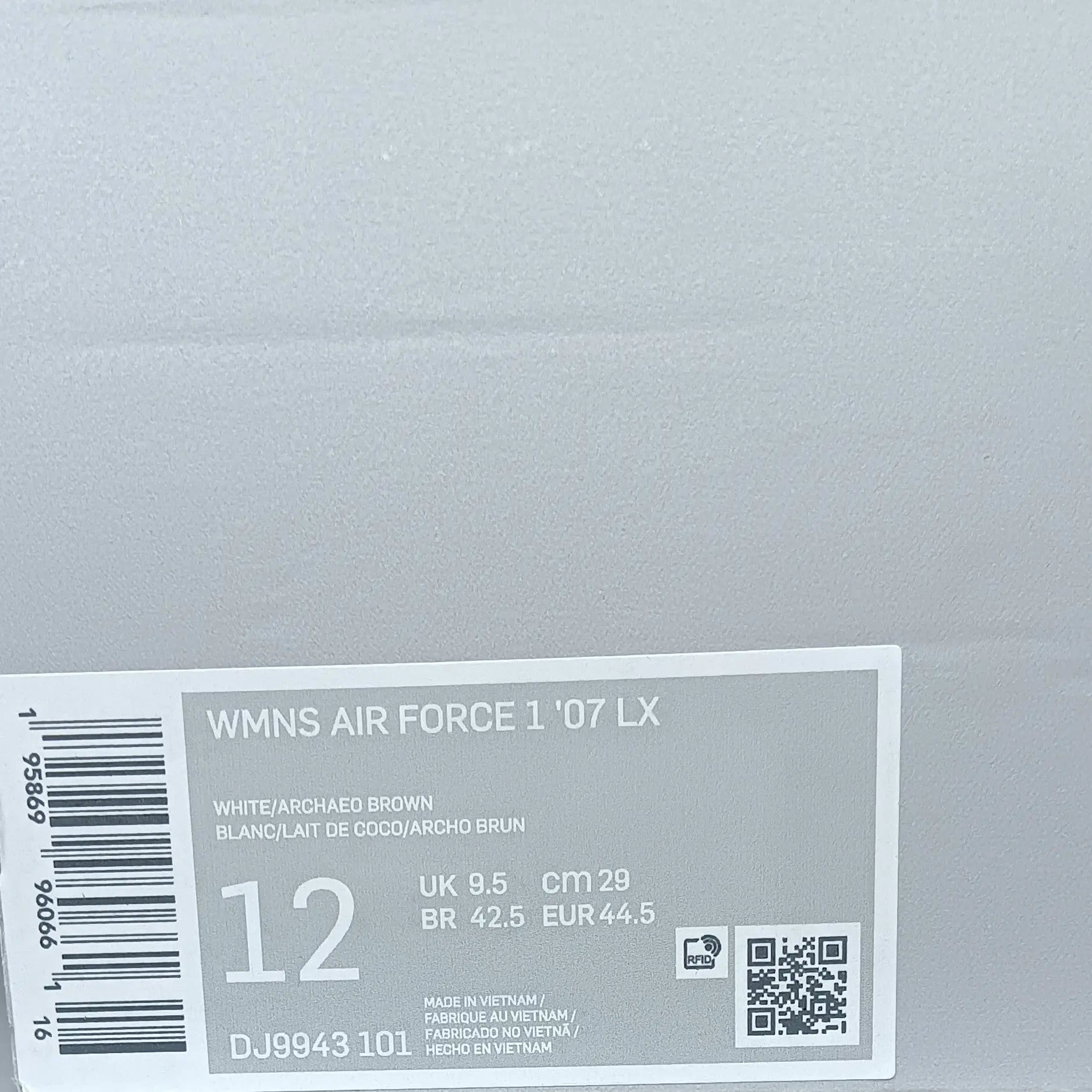 Air Force 1 ‘07 LX ‘Coconut’ Size 10.5M - VarsityKicks.co