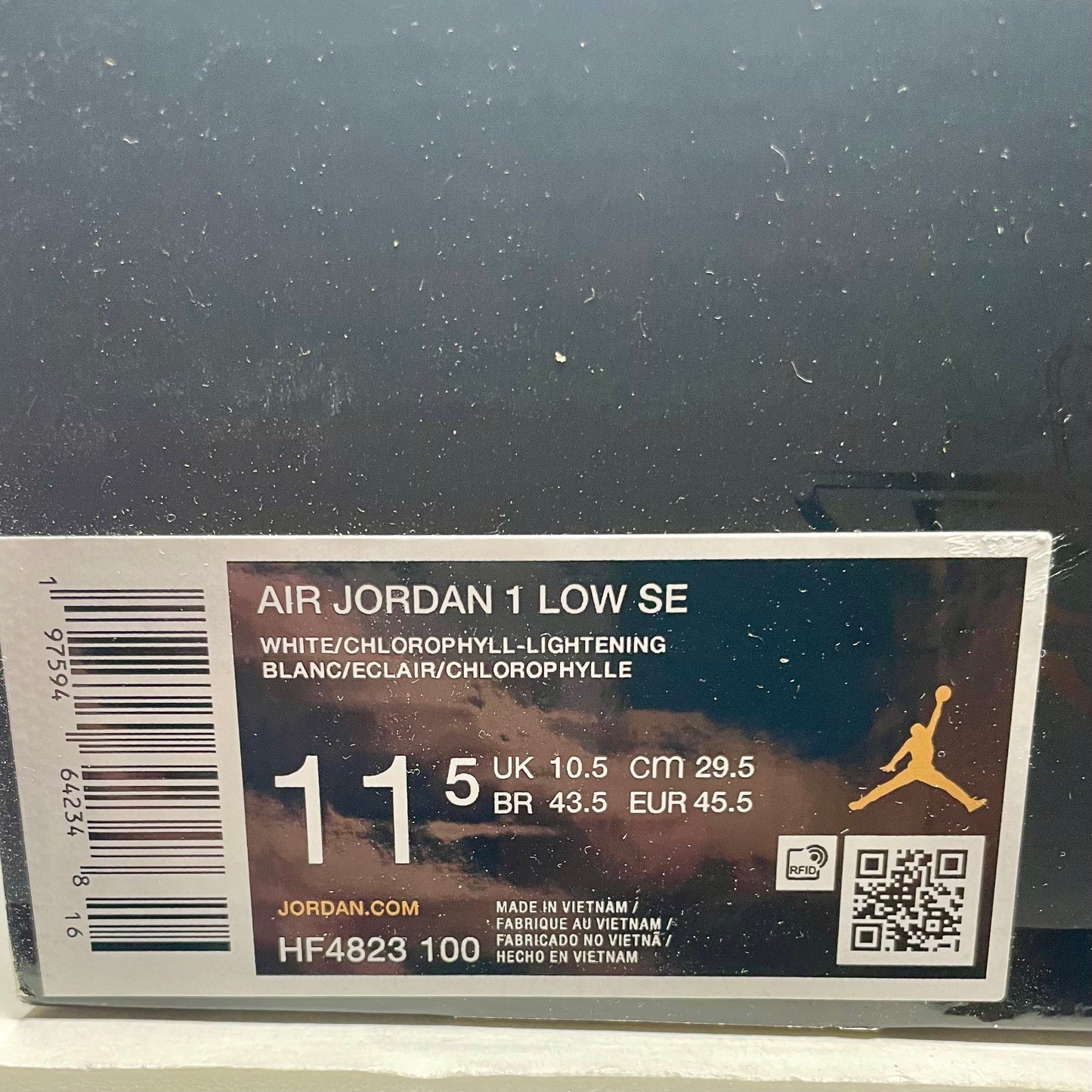 Air Jordan 1 Low ‘Clorophyll’ Size 11.5M