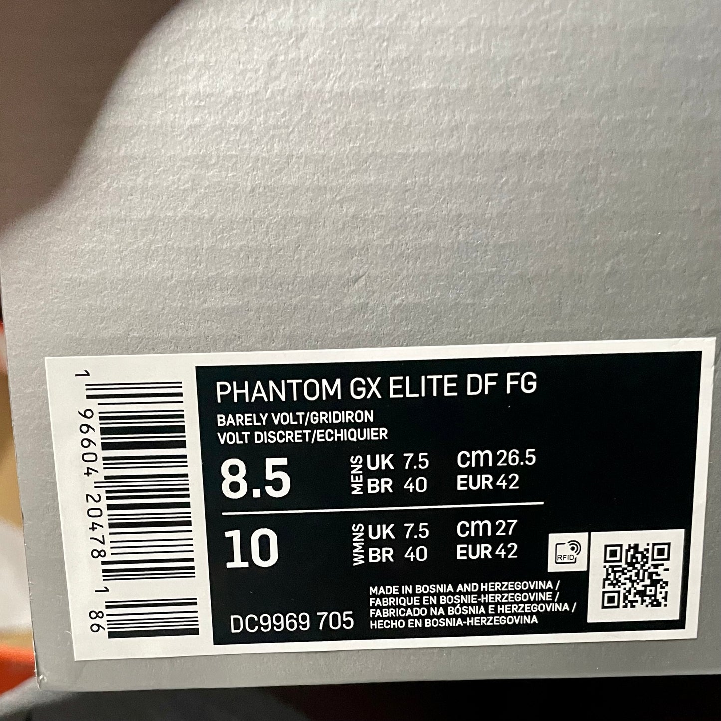 Phantom GX Elite DF FG ‘Luminous Pack’ Size 8.5M/10W