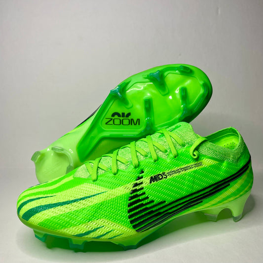 NIKE CR7 Vapor 15 Elite FG ‘Green Strike' Size 7.5M/9W & 9M